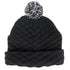 House of Uniforms The Pom Pom Beanie | Adults Legend Black/White
