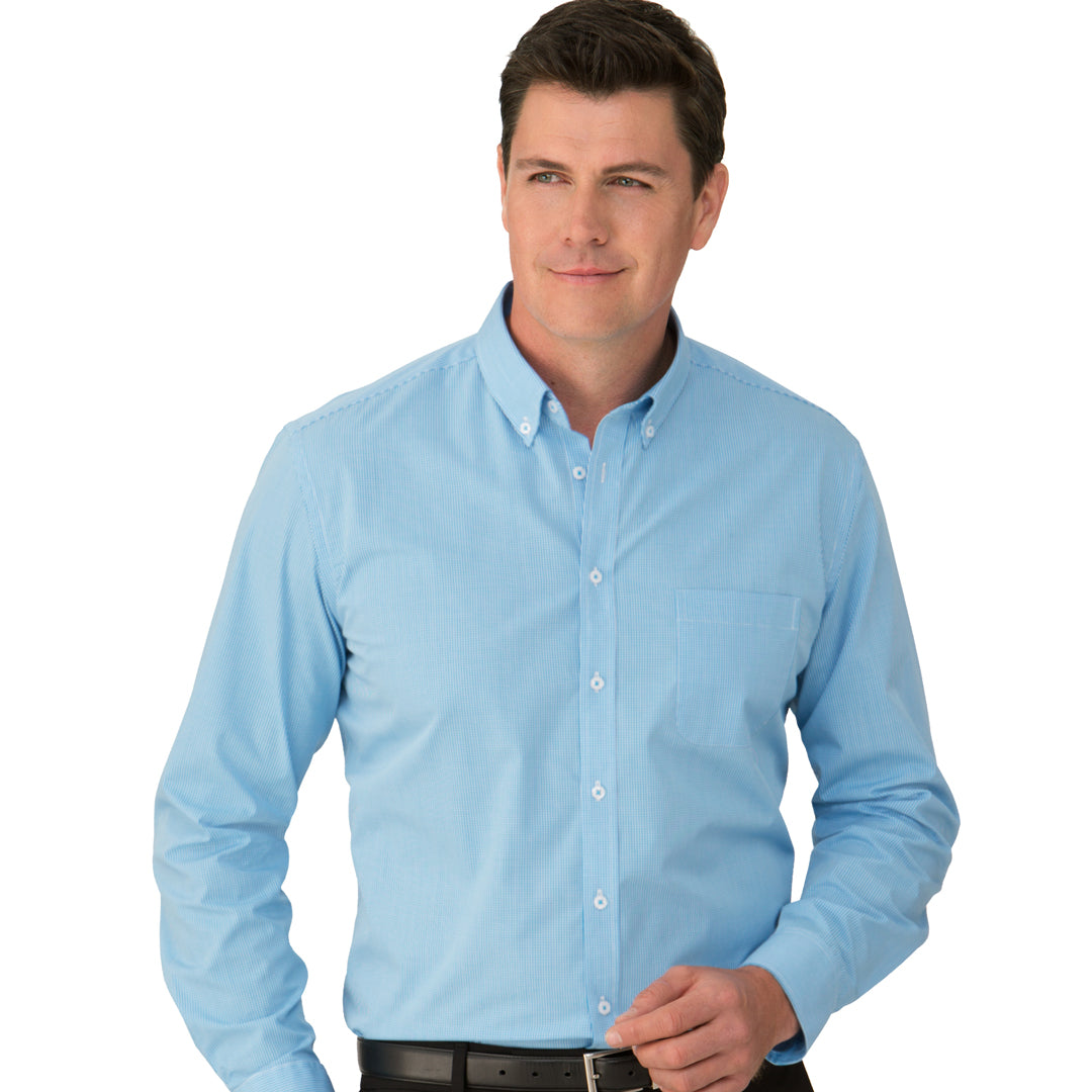 House of Uniforms The Pippa Check Shirt | Mens | Long Sleeve City Collection