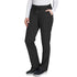 House of Uniforms The Mia Mid Rise Scrub Pant | Ladies | Regular | Greys Anatomy Greys Anatomy by Barco Black