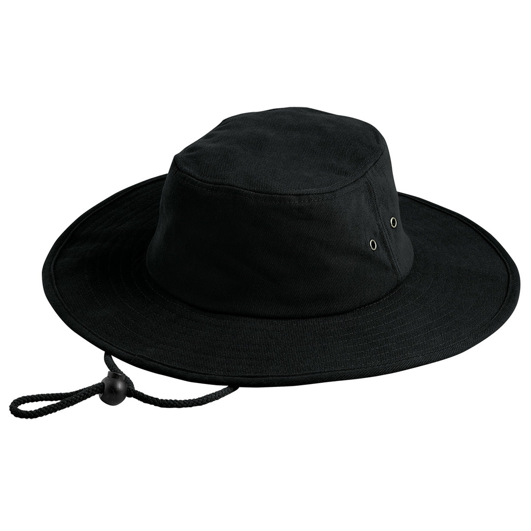 House of Uniforms The Surf Hat | Adults Legend Black