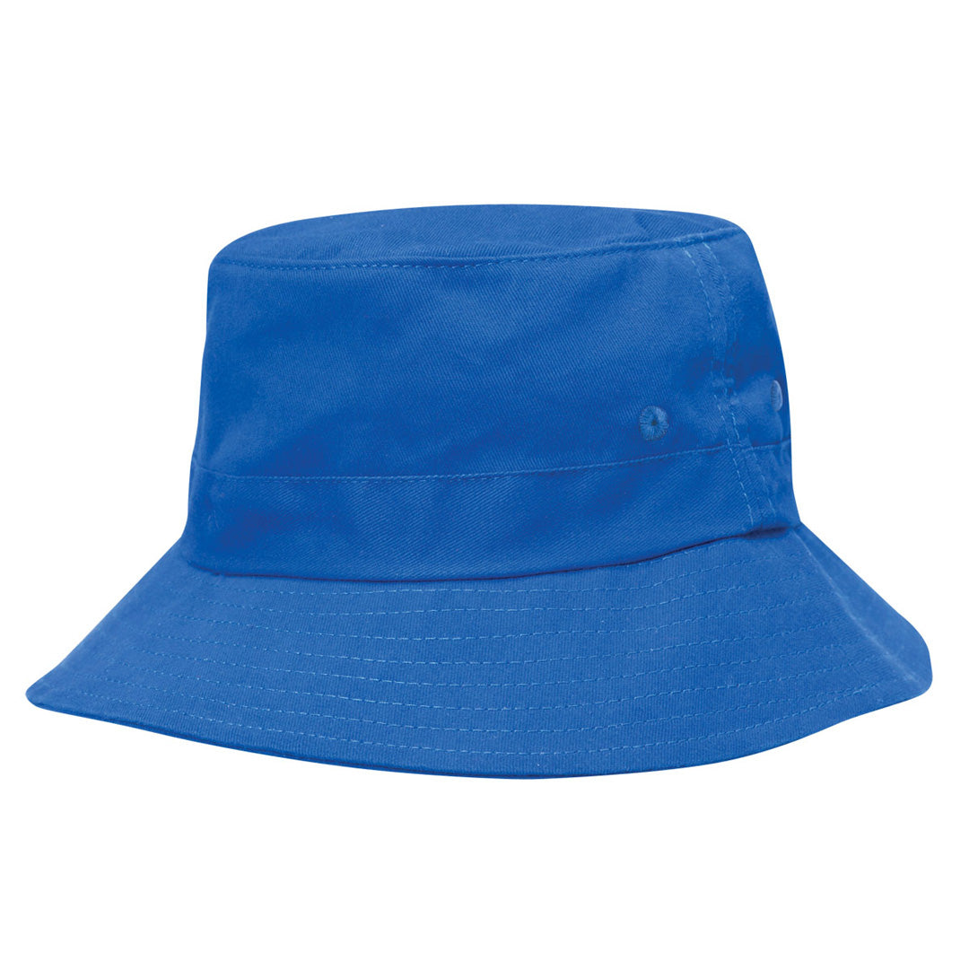 House of Uniforms Twill Bucket Hat | Kids Legend Royal