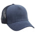 House of Uniforms The Heathered Mesh Trucker Cap Legend Navy/Navy
