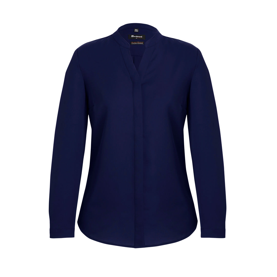 House of Uniforms The Juliette Blouse | Ladies | Short & Long Sleeve Biz Corporates