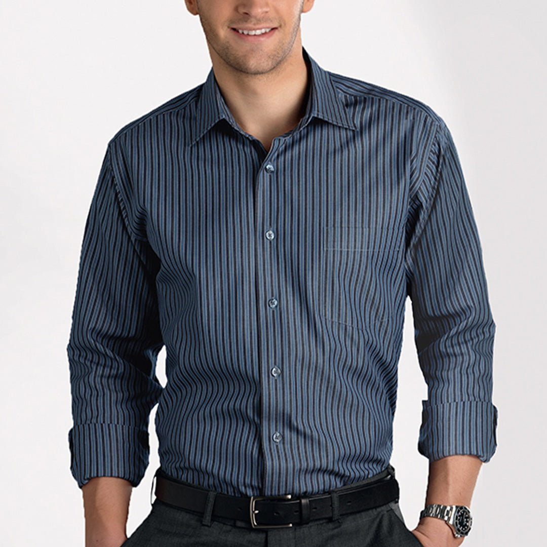 House of Uniforms The Seattle Shirt | Mens | Long Sleeve John Kevin Slate