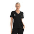 House of Uniforms The Matrix Impulse Contrast Knit Panel Scrub Top | Ladies Maevn Black
