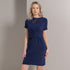 House of Uniforms The Knit Mock-Wrap Dress LSJ Collection