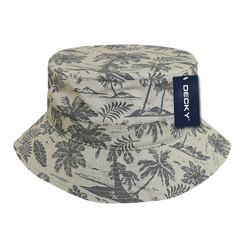 House of Uniforms The Tropical Bucket Hat | Unisex Decky S/M