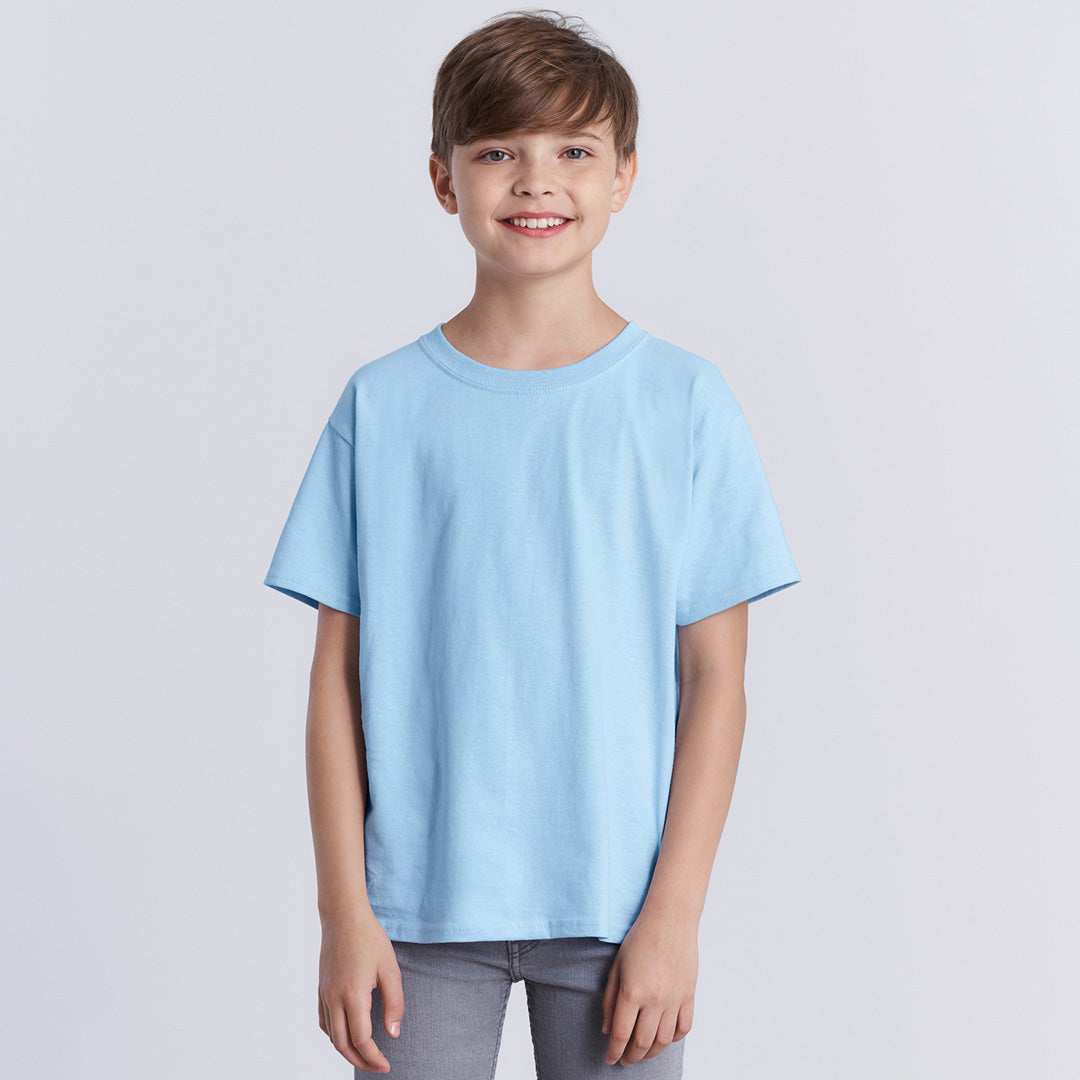 House of Uniforms The Heavy Cotton Tee | Youth Gildan