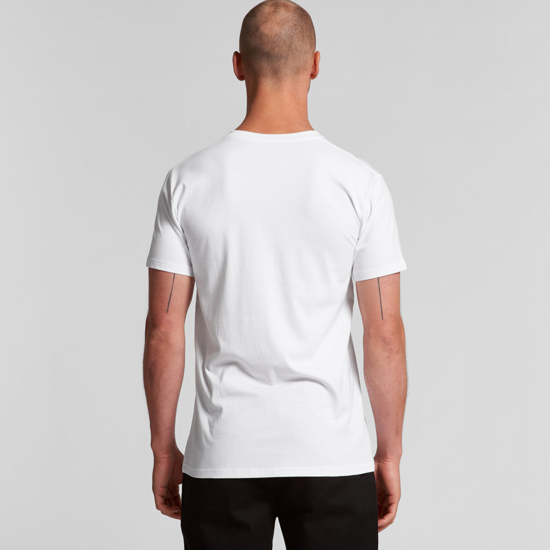 House of Uniforms The Staple V Neck Tee | Mens | Short Sleeve AS Colour