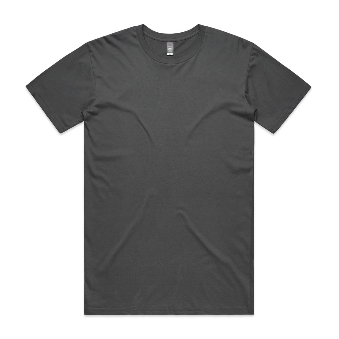 House of Uniforms The Staple Tee | Mens | Short Sleeve AS Colour Charcoal