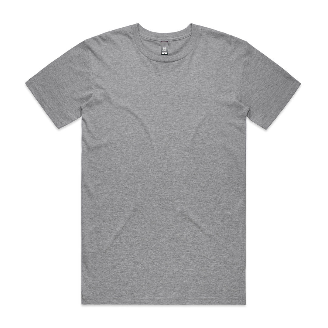 House of Uniforms The Staple Organic Tee | Mens | Short Sleeve AS Colour Grey Marle
