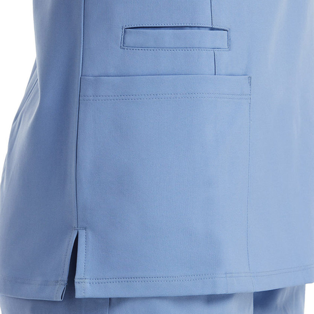 House of Uniforms The Momentum Double V Neck Top | Ladies Maevn