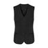 House of Uniforms The Cool Stretch Vest | Ladies | Longline Biz Corporates Black