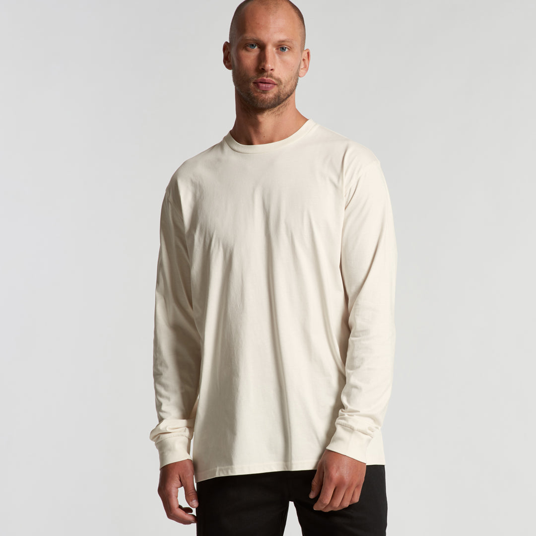 House of Uniforms The Staple Tee | Mens | Long Sleeve AS Colour