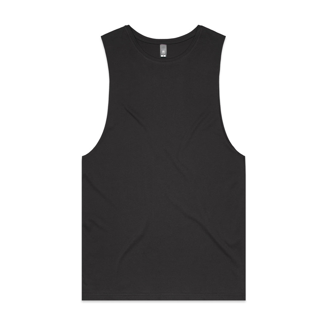 House of Uniforms The Barnard Tank | Mens AS Colour Coal