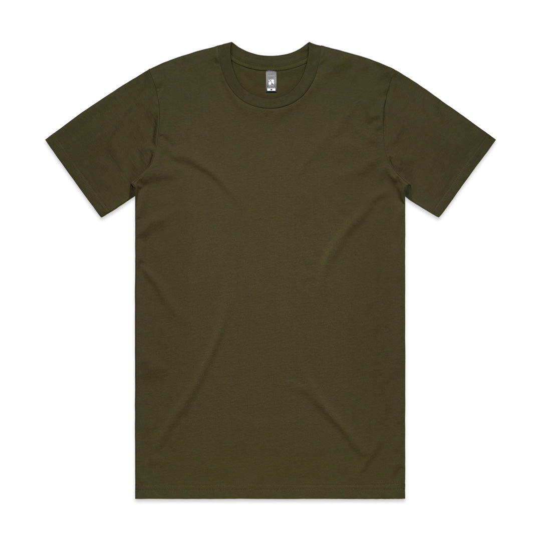 House of Uniforms The Classic Tee | Mens | Short Sleeve AS Colour Army