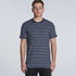 House of Uniforms The Stripe Tee | Mens | Short Sleeve AS Colour