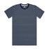 House of Uniforms The Stripe Tee | Mens | Short Sleeve AS Colour Navy/White