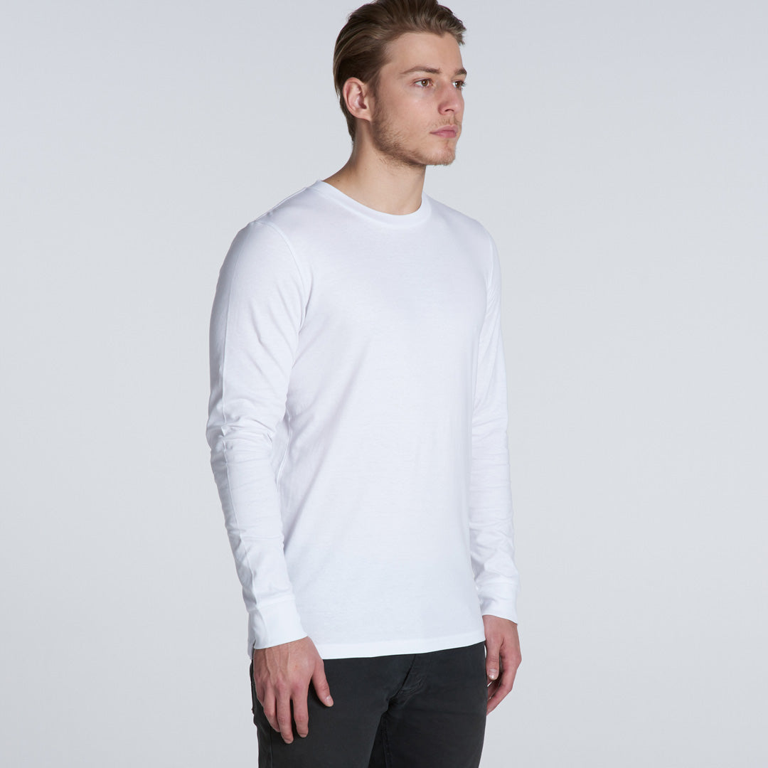 House of Uniforms The Base Tee | Mens | Long Sleeve AS Colour