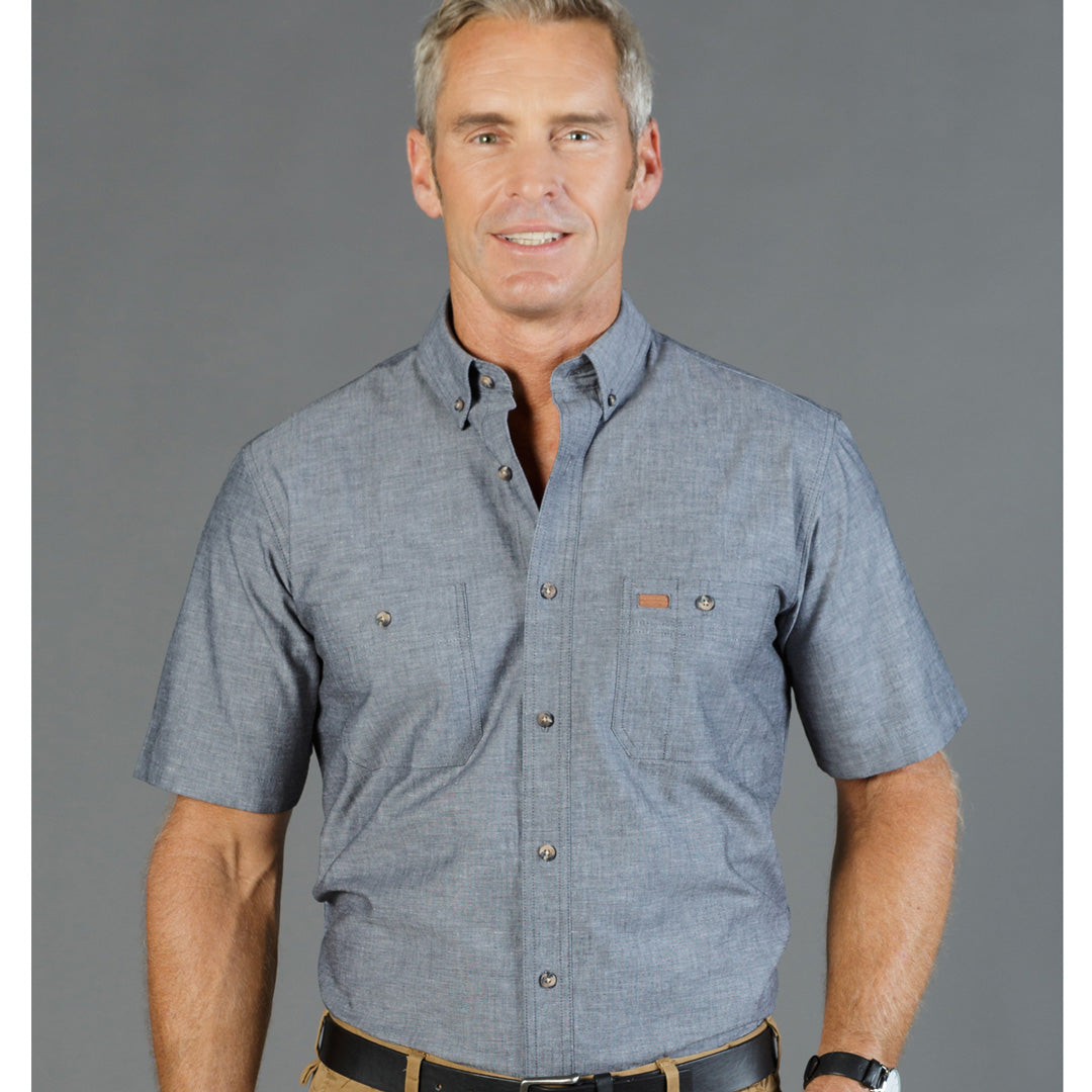 House of Uniforms The Icon Shirt | Mens | Short Sleeve Gloweave