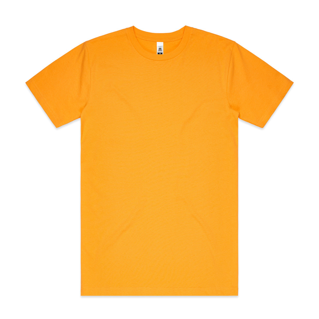 House of Uniforms The Block Tee | Mens | Short Sleeve AS Colour Gold