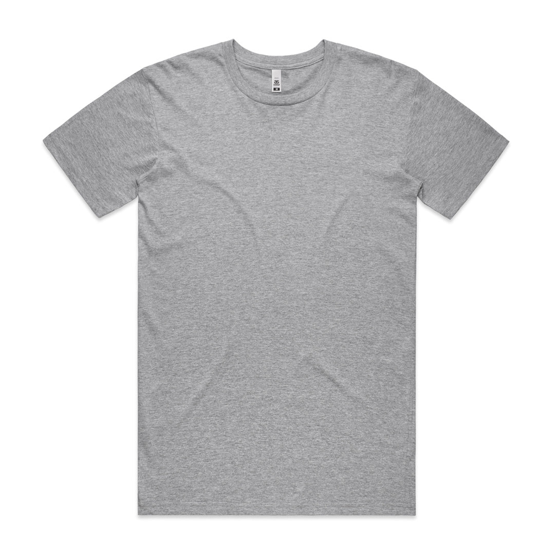 House of Uniforms The Basic Tee | Mens | Short Sleeve AS Colour Grey Marle
