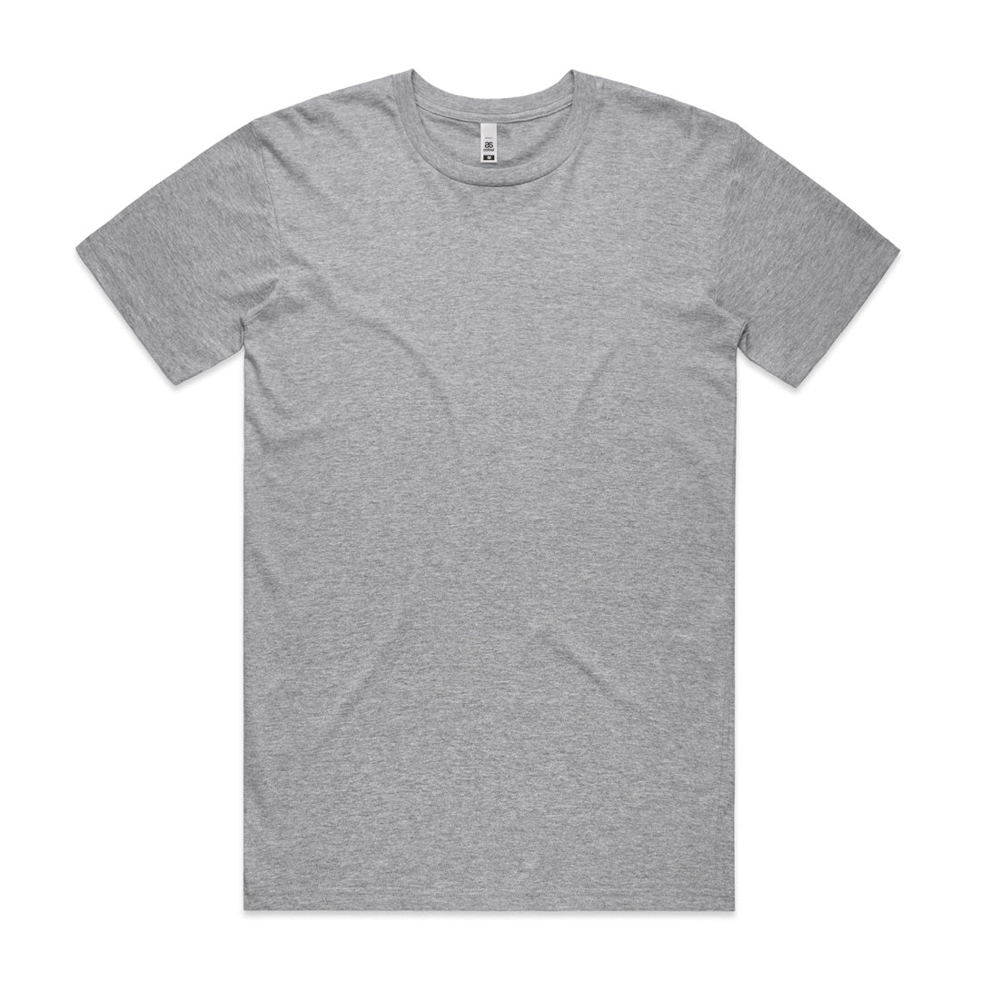 House of Uniforms The Basic Tee | Mens | Short Sleeve AS Colour Grey Marle