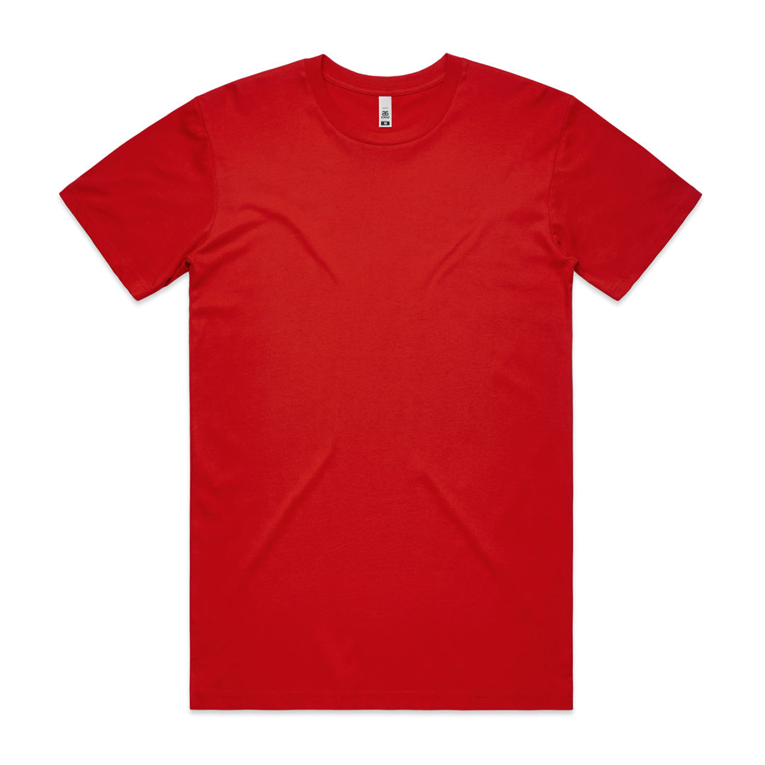 House of Uniforms The Basic Tee | Mens | Short Sleeve AS Colour Red