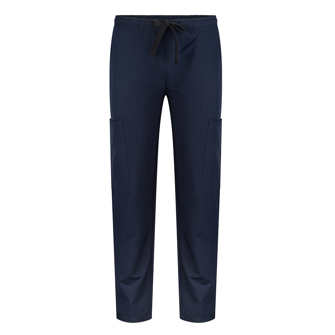 House of Uniforms The Clinical Elastic Waist Scrub Pant | Unisex LSJ Collection Navy