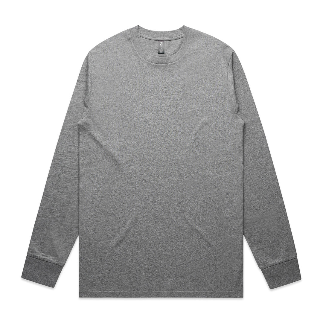 House of Uniforms The Classic Tee | Mens | Long Sleeve AS Colour Grey Marle