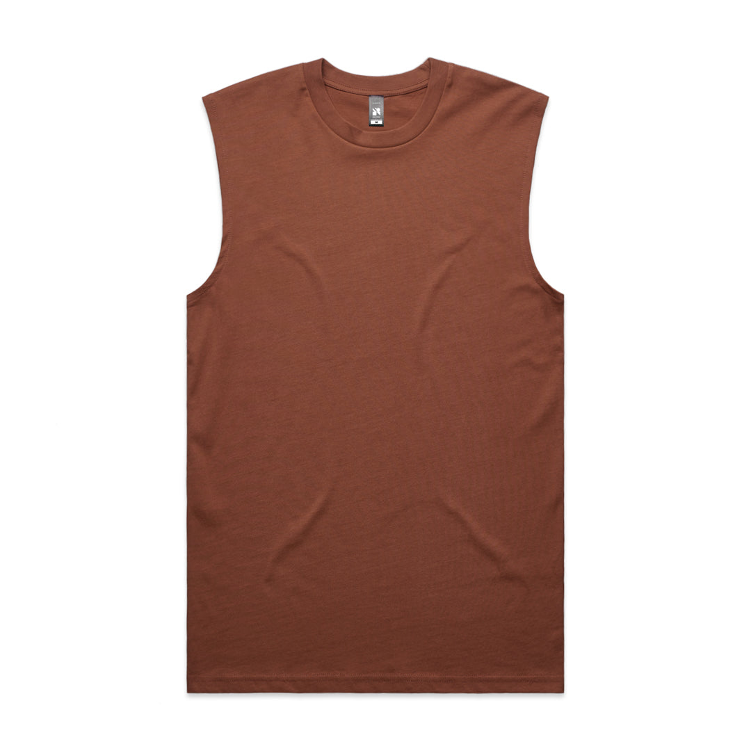House of Uniforms The Classic Tank | Mens AS Colour Clay-as