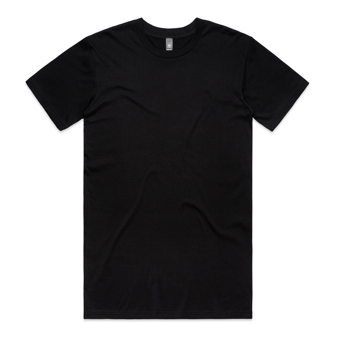 House of Uniforms The Staple Plus Tee | Mens | Short Sleeve AS Colour Black
