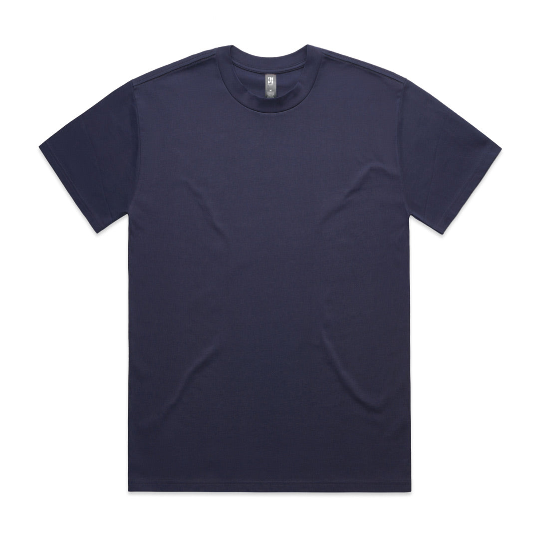 House of Uniforms The Heavy Tee | Mens | Short Sleeve AS Colour Midnight Blue