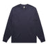 House of Uniforms The Heavy Tee | Mens | Long Sleeve AS Colour Midnight Blue