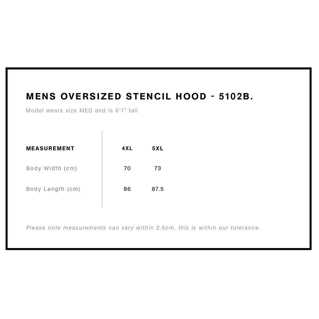 House of Uniforms The Stencil Hood Plus | Adults | Pullover AS Colour