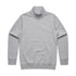 House of Uniforms The Half Zip Crew | Mens | Pullover AS Colour Grey Marle