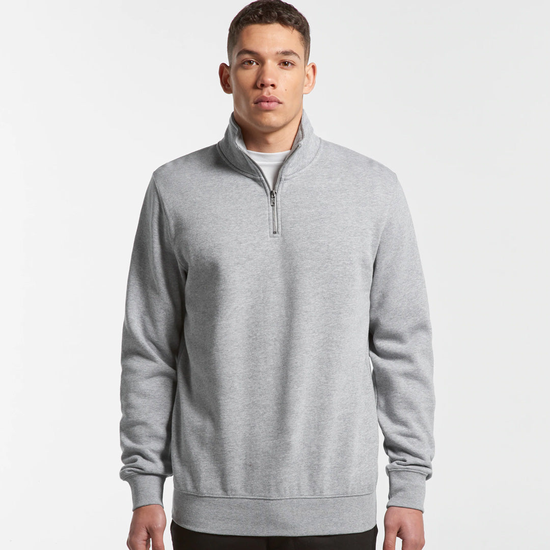 House of Uniforms The Half Zip Crew | Mens | Pullover AS Colour