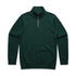 House of Uniforms The Half Zip Crew | Mens | Pullover AS Colour Pine Green