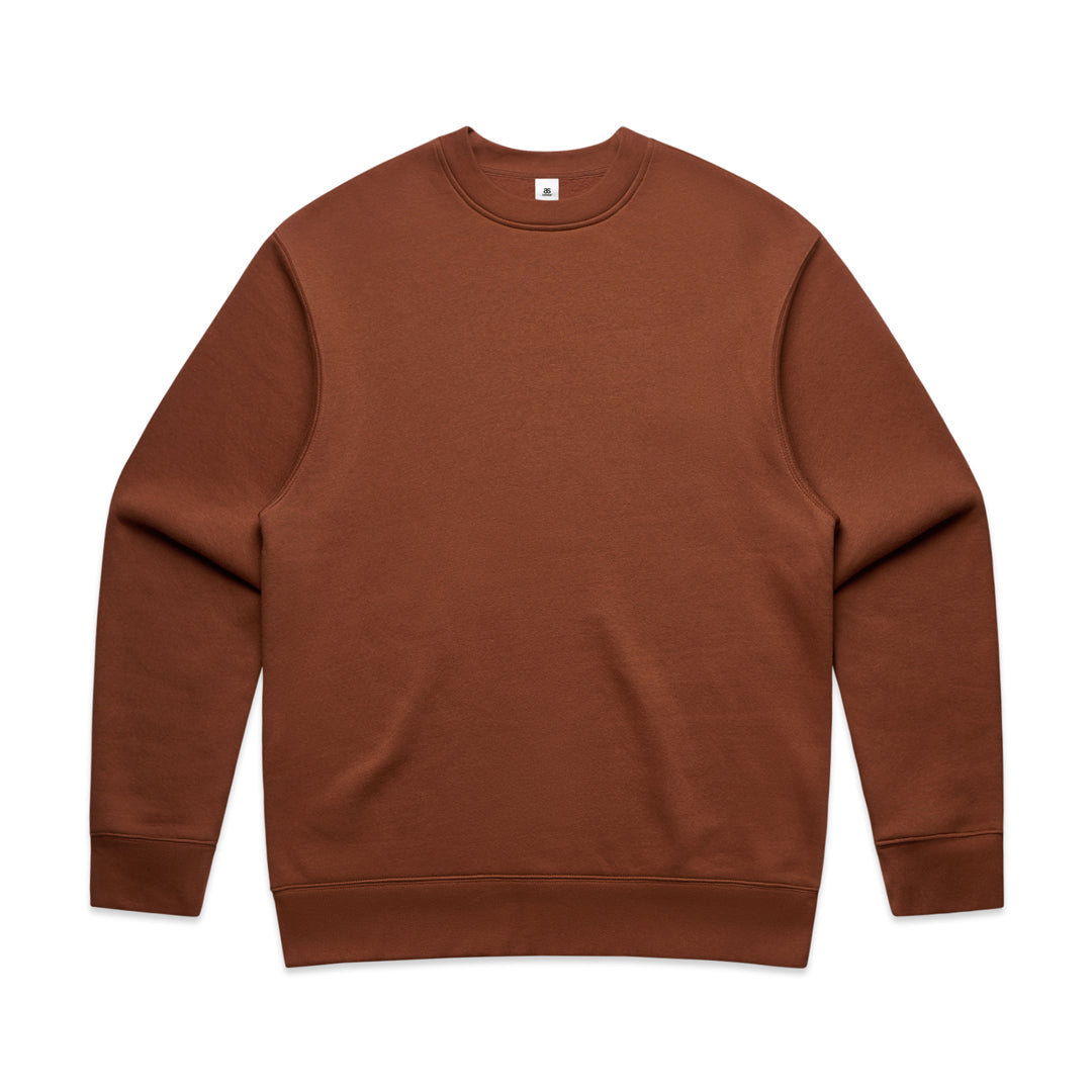 House of Uniforms The Relax Crew Jumper | Mens AS Colour Clay-as