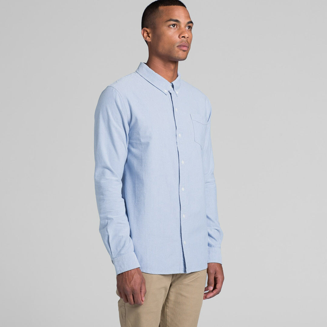 House of Uniforms The Oxford Shirt | Long Sleeve | Mens AS Colour 