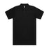 House of Uniforms The Chad Polo | Mens | Short Sleeve AS Colour Black
