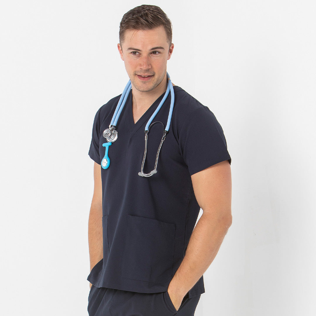 House of Uniforms The Clinical V Neck Scrub Top | Unisex LSJ Collection