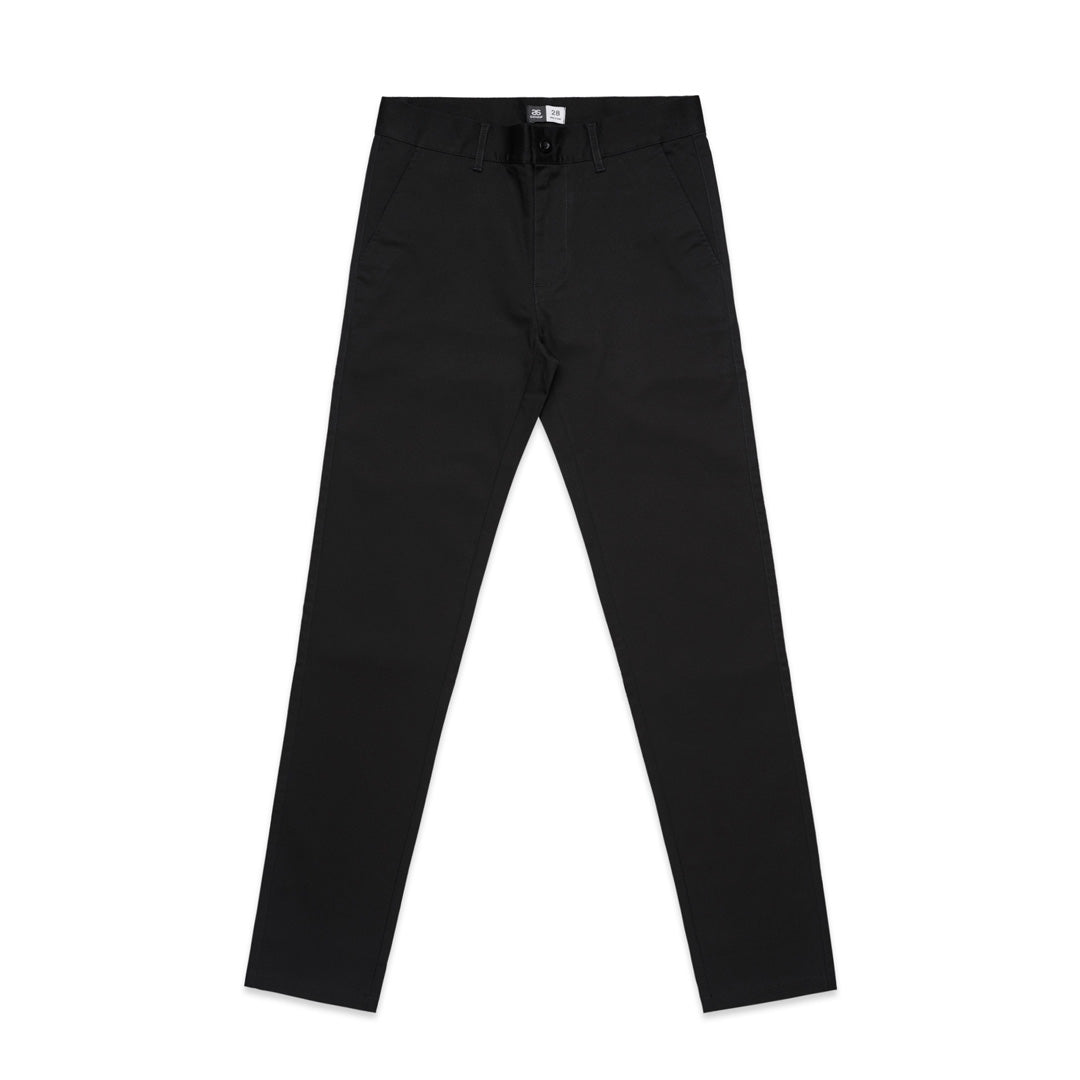 House of Uniforms The Standard Pant | Mens | Slim Fit AS Colour Black