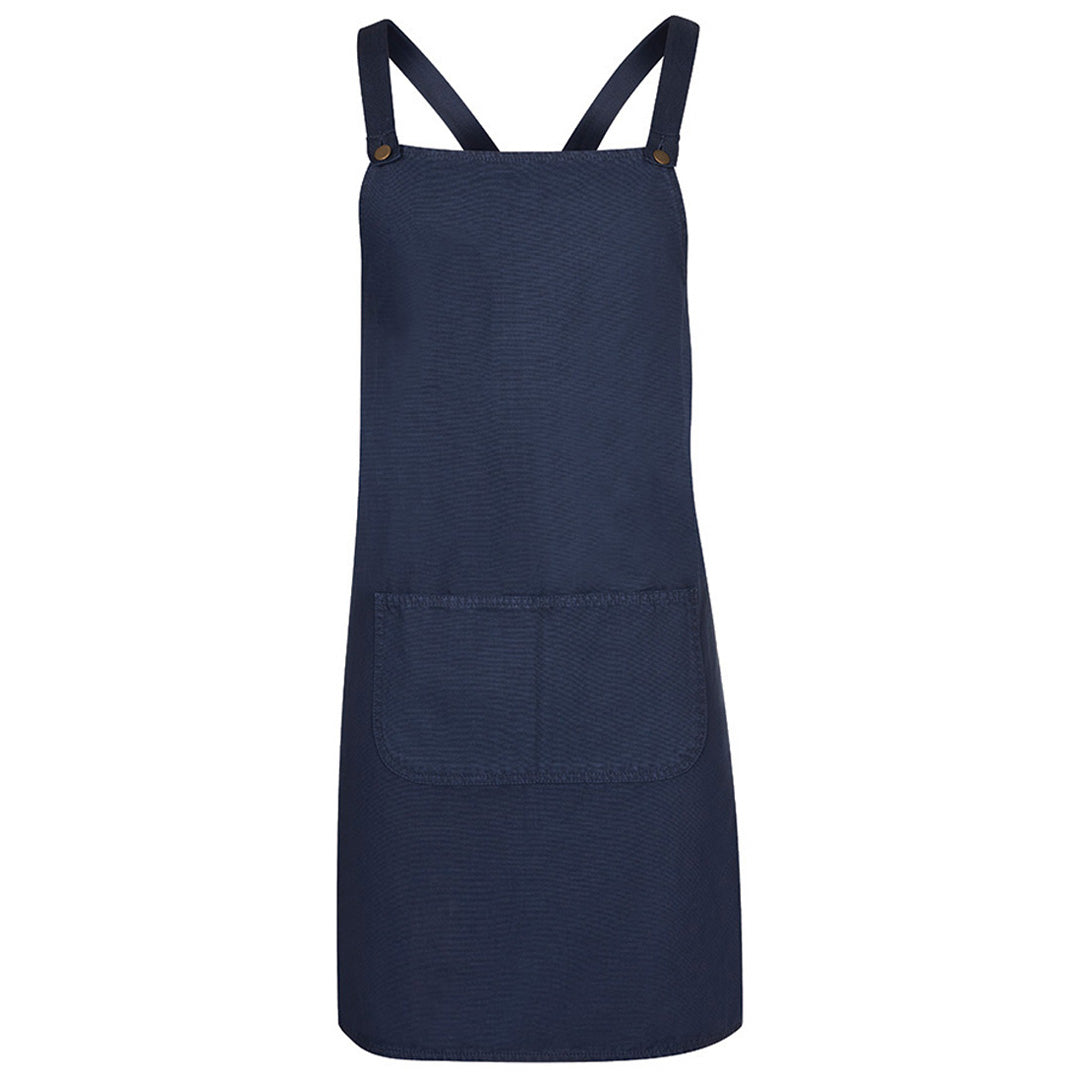 House of Uniforms The Cross Back Canvas Apron | Adults Jbs Wear 78cms (width) x 85cms (length)