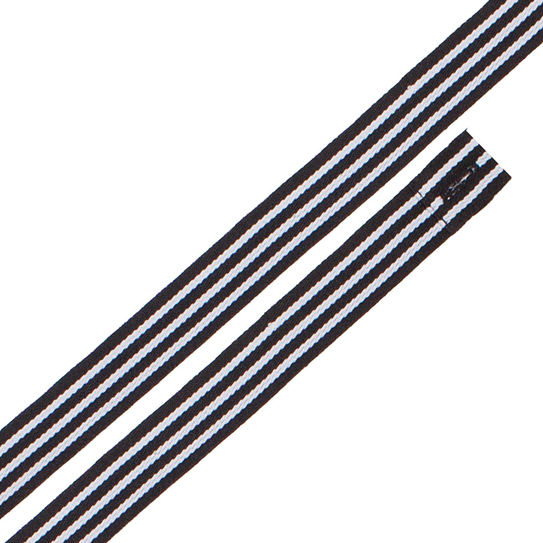 House of Uniforms The Cross Back Strap | For Denim & Canvas Aprons Jbs Wear Black/White