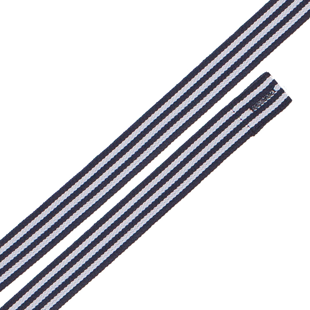 House of Uniforms The Cross Back Strap | For Denim & Canvas Aprons Jbs Wear Navy/White