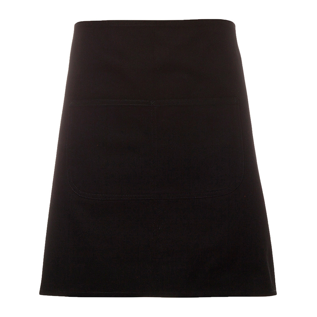 House of Uniforms The Canvas Waist Apron | Adults Jbs Wear Black