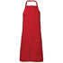 House of Uniforms The Bib Apron with Pocket | Adults Jbs Wear Red