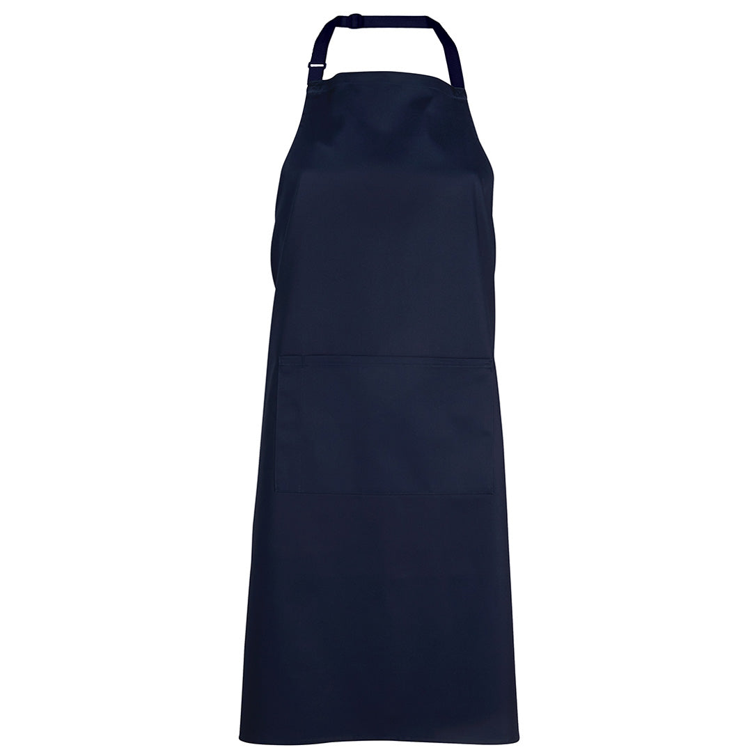 House of Uniforms The Bib Apron with Pocket | Adults Jbs Wear Navy