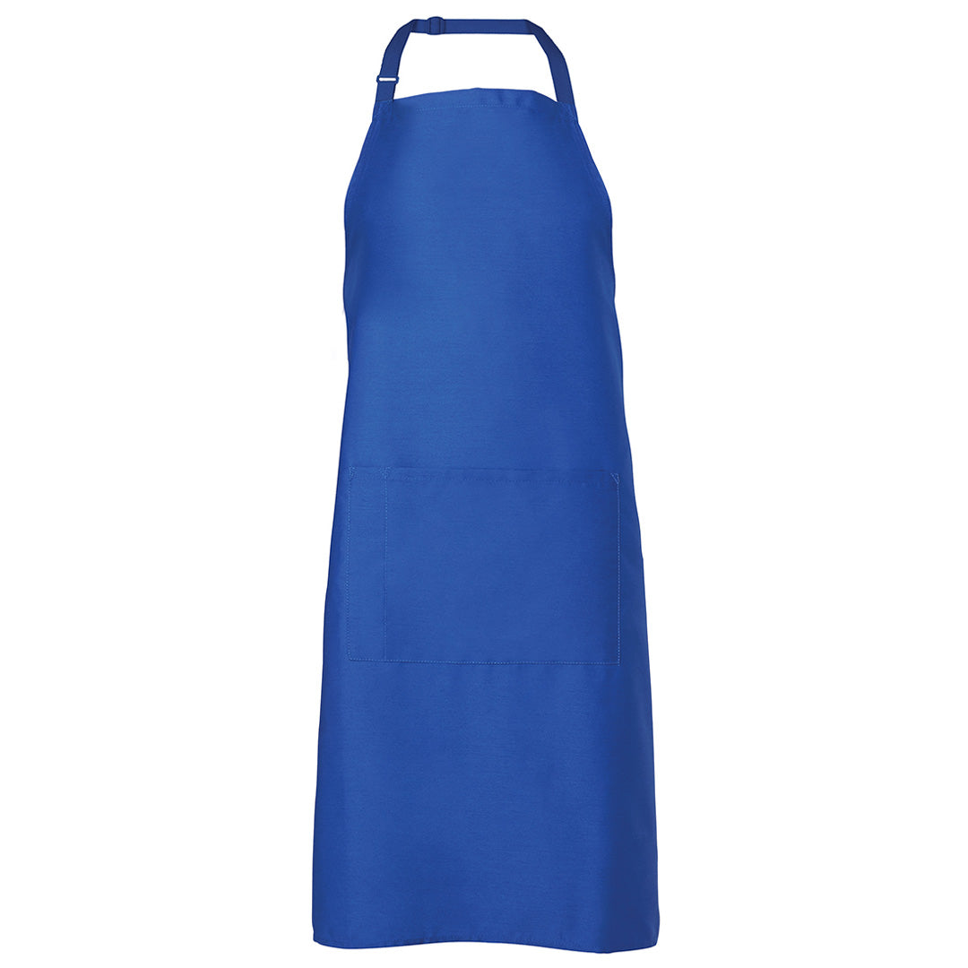 House of Uniforms The Bib Apron with Pocket | Adults Jbs Wear Royal